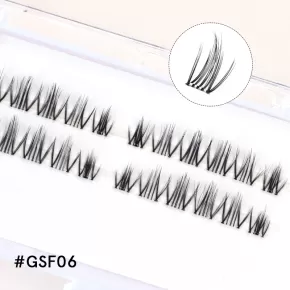 Superfine Band Pre-Glued Cluster Lashes #GSF06
