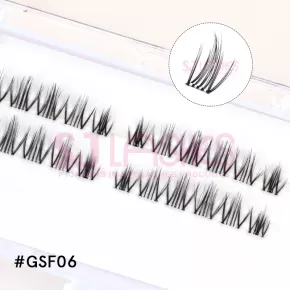 Superfine Band Pre-Glued Cluster Lashes #GSF06
