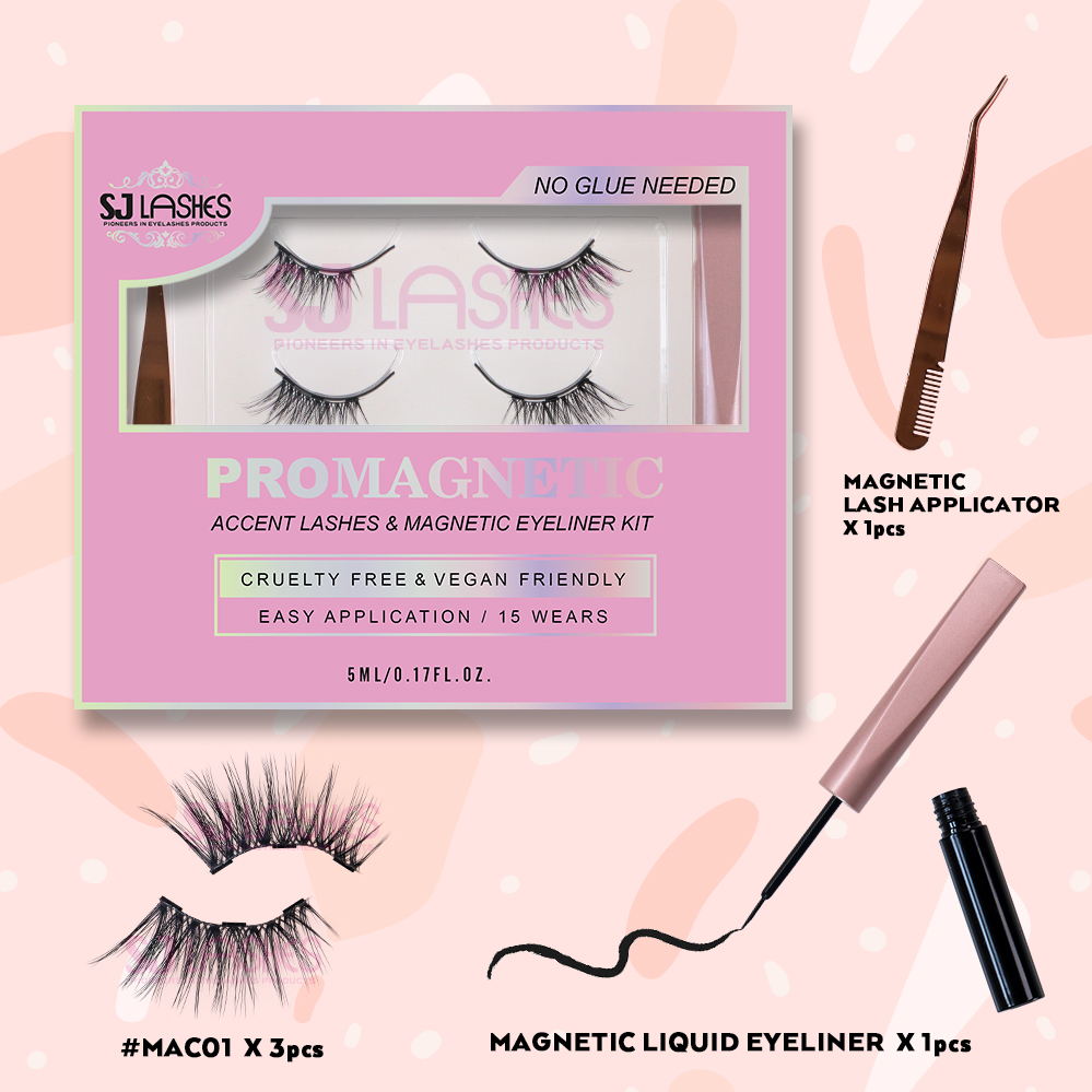 ProMagnetic Accent Lashes & Magnetic Eyeliner Kit #MAC01