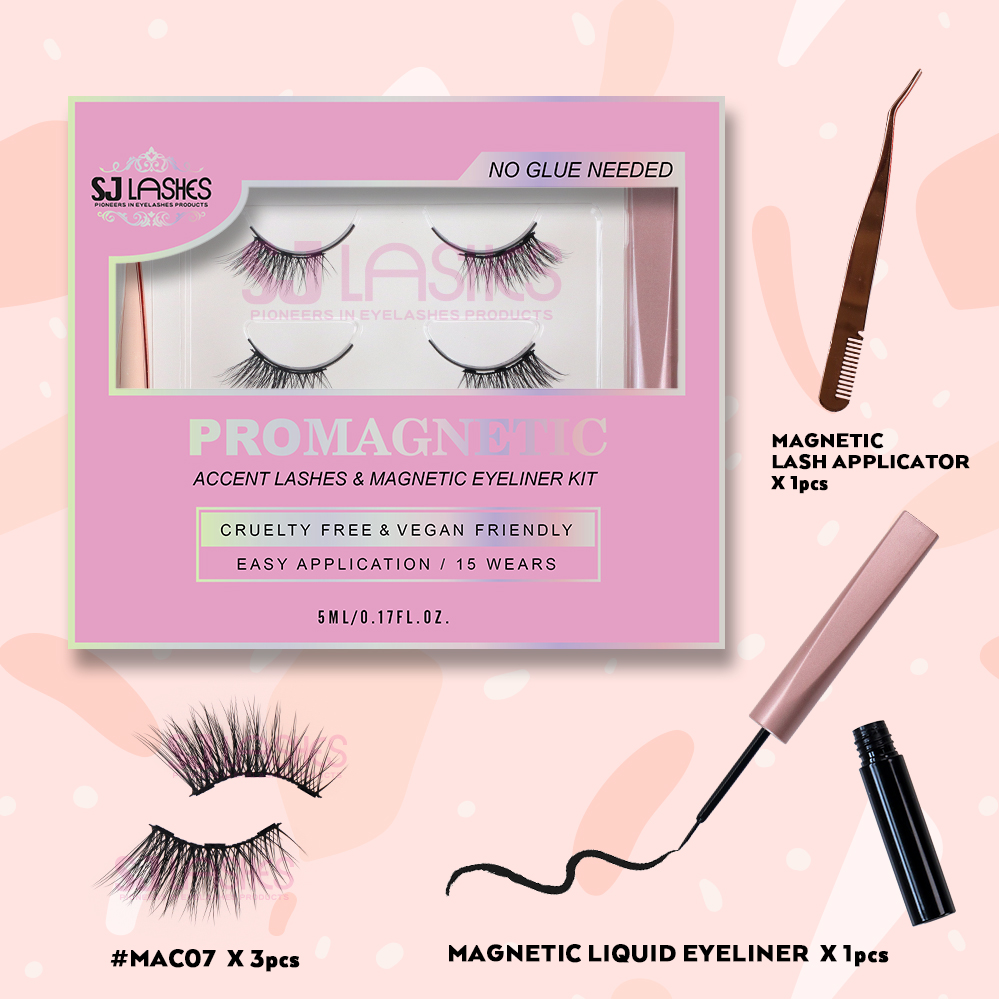 ProMagnetic Accent Lashes & Magnetic Eyeliner Kit #MAC07