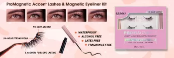 Ditch the Glue! Discover Effortless, Flawless Lashes with Our ProMagnetic Accent Lashes & Magentic Eyeliner Kit