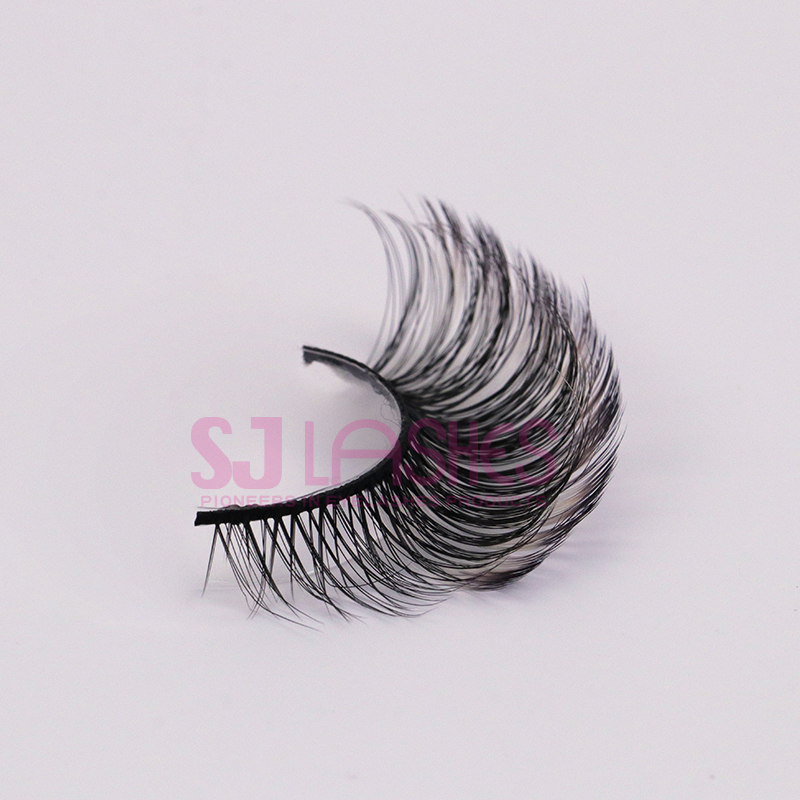 Colorful Russian Hybrid Strip Lashes #CET02