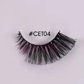 Colorful Russian Hybrid Strip Lashes #CET04