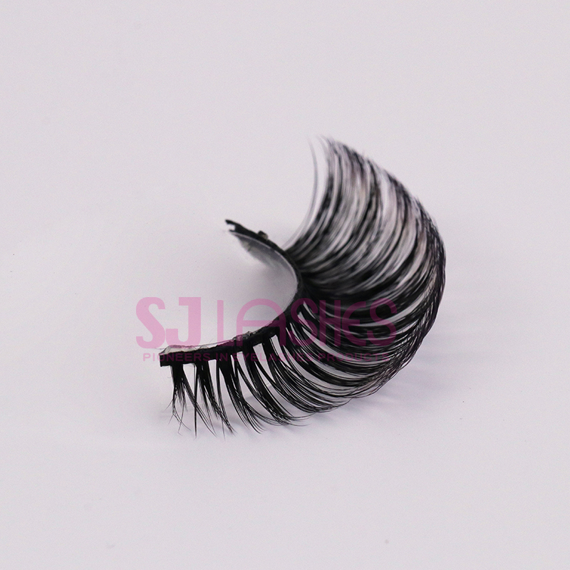 Colorful Russian Hybrid Strip Lashes #CET04
