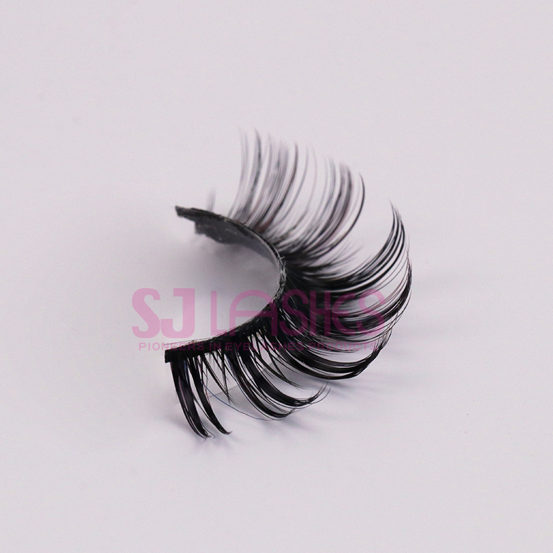Colorful Russian Hybrid Strip Lashes #CET05