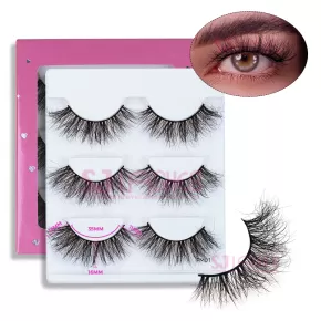 3D ULTRA FLUFFY MINK LASHES #FM01