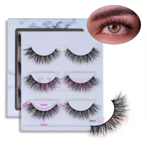 3D ULTRA FLUFFY MINK LASHES #FM11