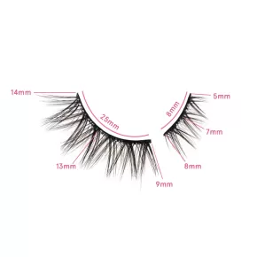 Pre-Glued Half Lashes #GH01