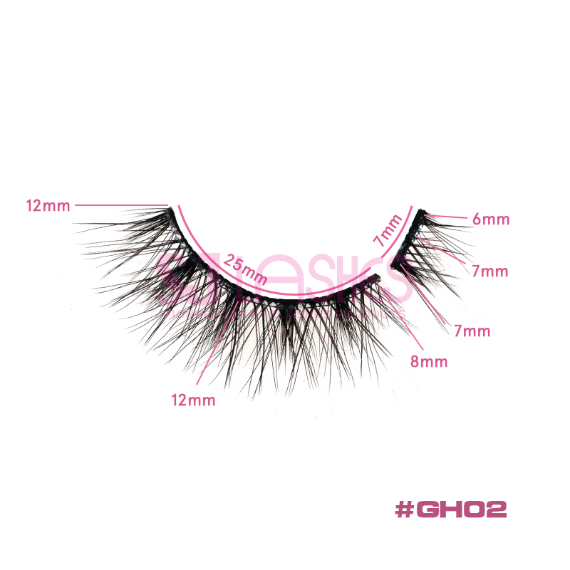 Pre-Glued Half Lashes #GH02