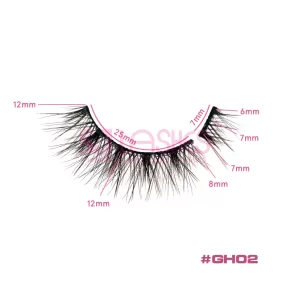 Pre-Glued Half Lashes #GH02