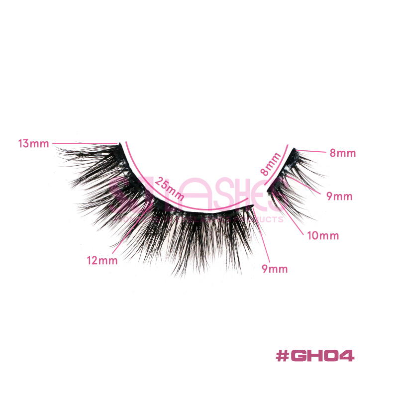 Pre-Glued Half Lashes #GH04