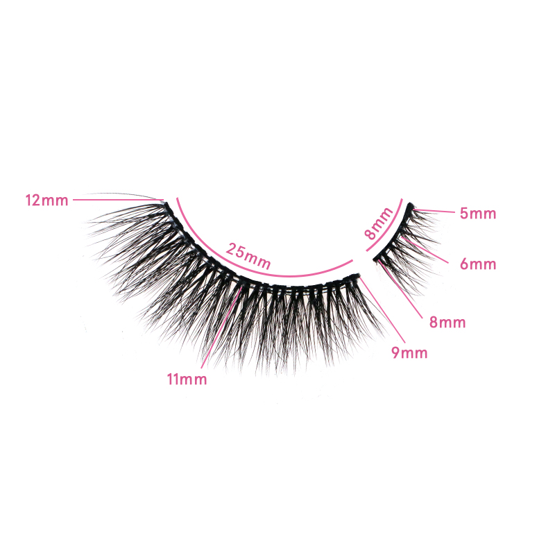 Pre-Glued Half Lashes #GH06