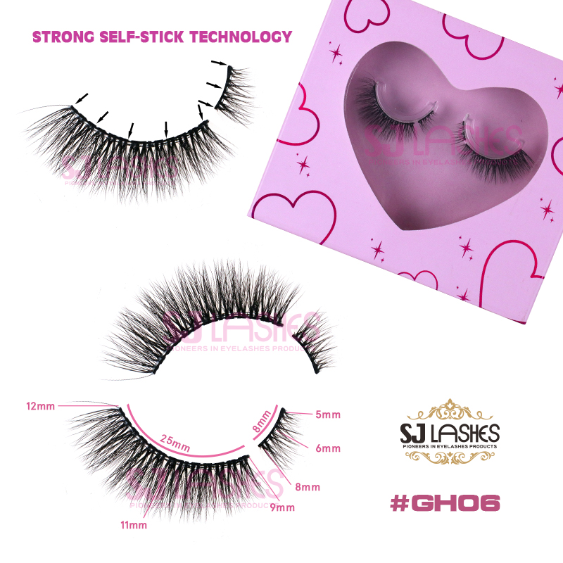Pre-Glued Half Lashes #GH06
