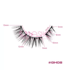 Pre-Glued Half Lashes #GH08