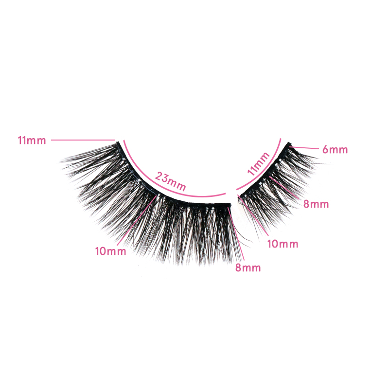 Pre-Glued Half Lashes #GH09