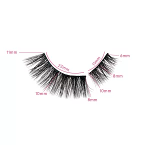 Pre-Glued Half Lashes #GH09