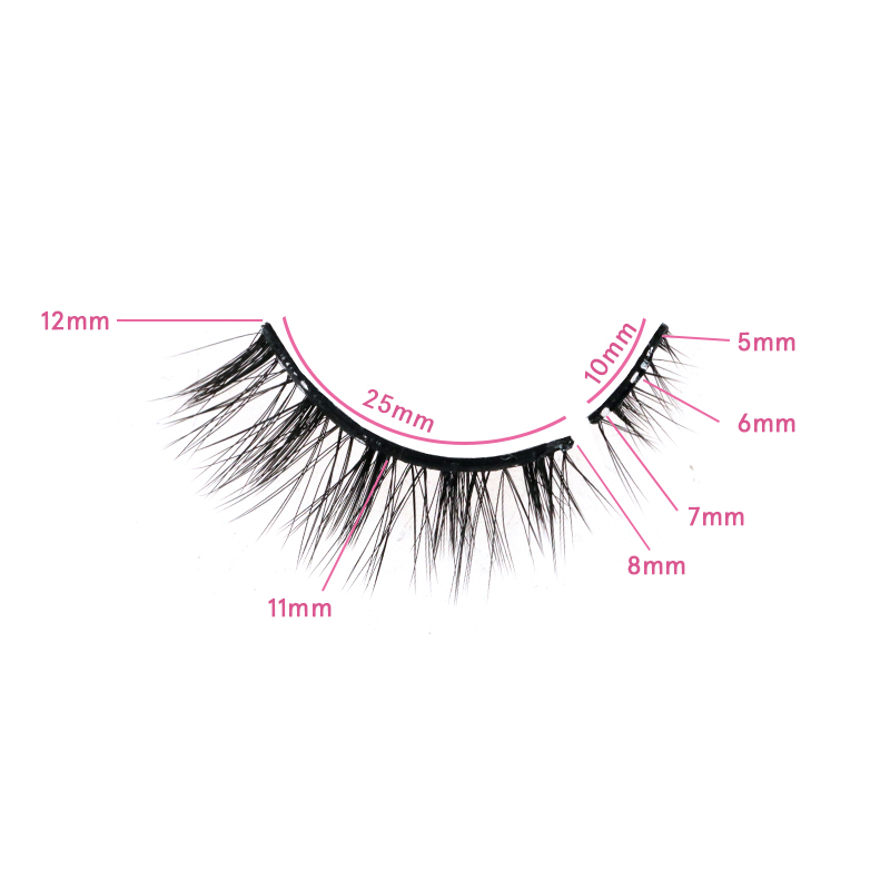 Pre-Glued Half Lashes #GH10