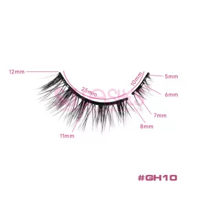 Pre-Glued Half Lashes #GH10