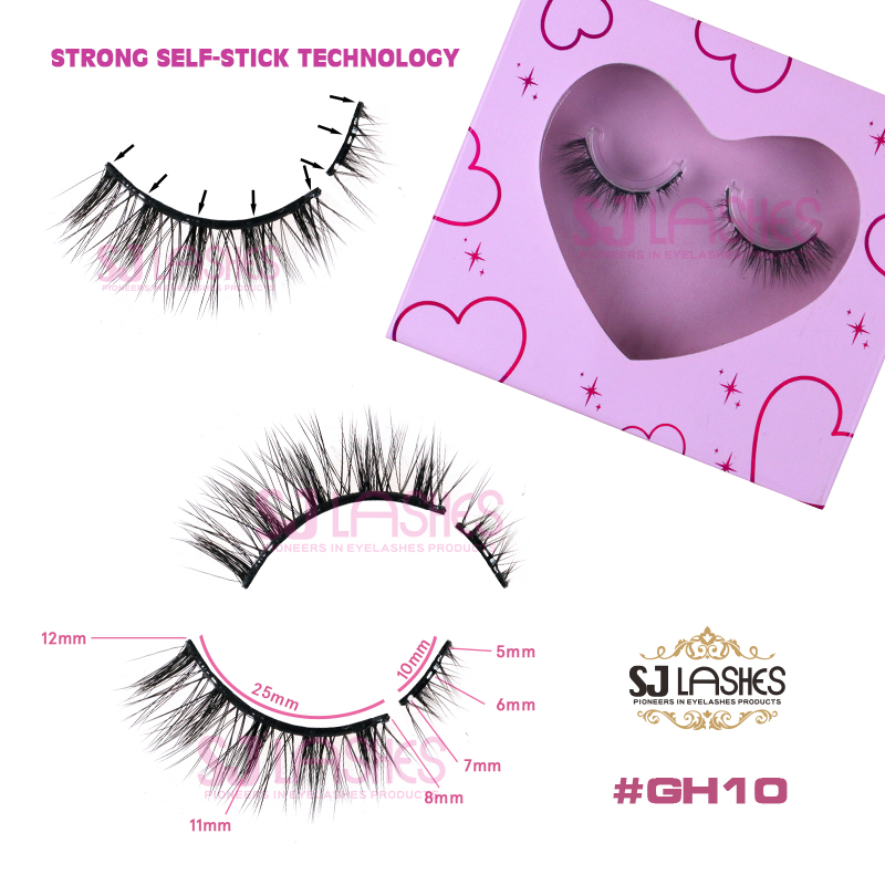 Pre-Glued Half Lashes #GH10