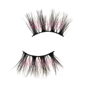 Cat-Eye Look Half Lashes #HMN01
