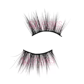 Cat-Eye Look Half Lashes #HMN02