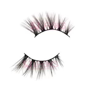 Cat-Eye Look Half Lashes #HMN03