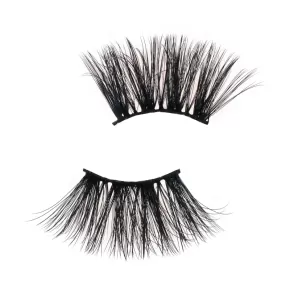 Cat-Eye Look Half Lashes #HMN25