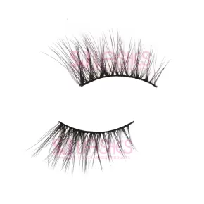 Cat-Eye Look Half Lashes #HMN26