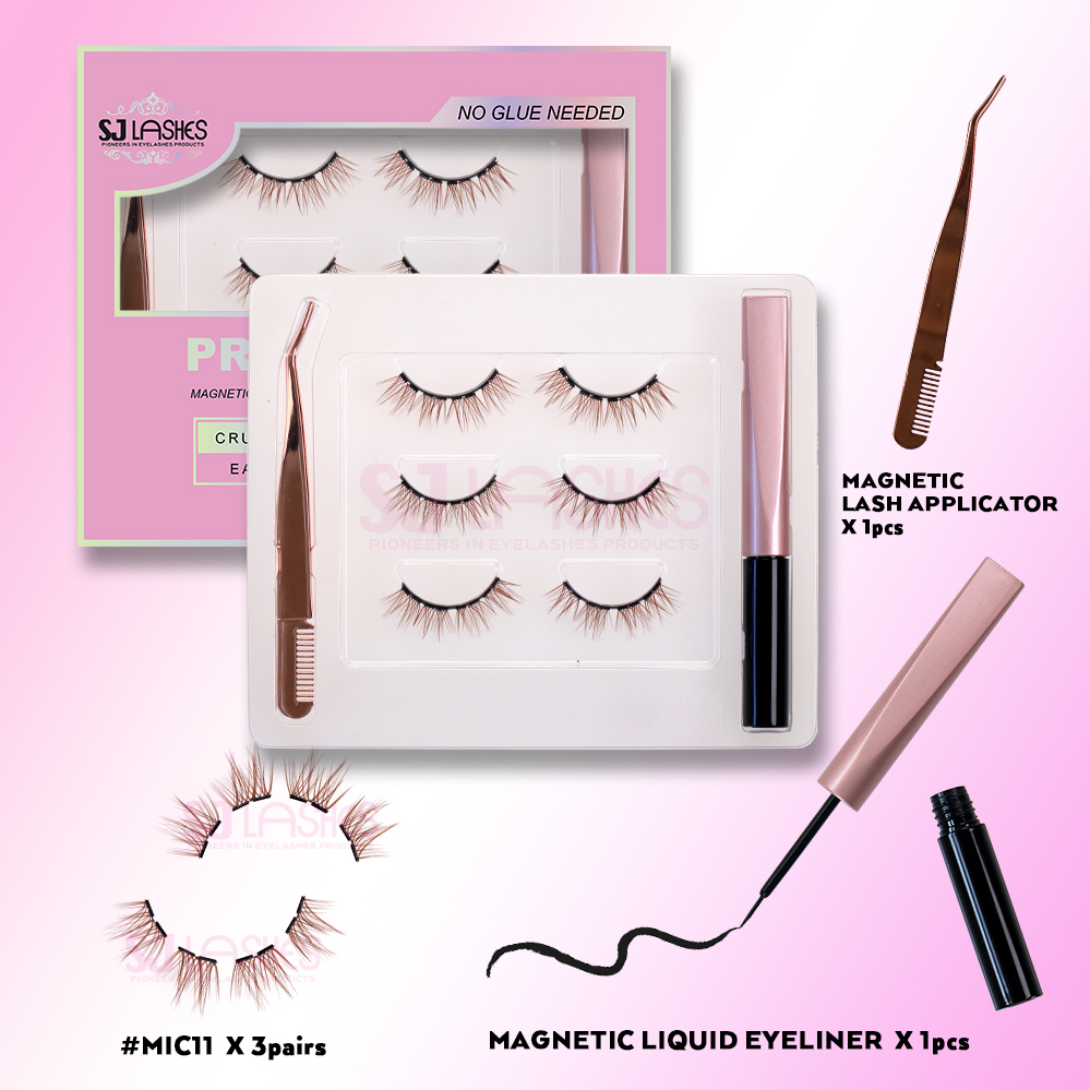 Magnetic Individuals Cluster & Magnetic Eyeliner Kit #MIC11