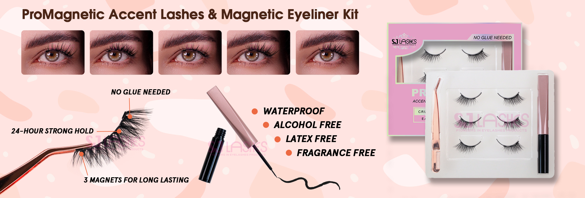 Accent Lashes & Magnetic Eyeliner Kit