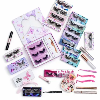Why settle for boring lash boxes when your brand could fly higher with artistic butterfly designs?