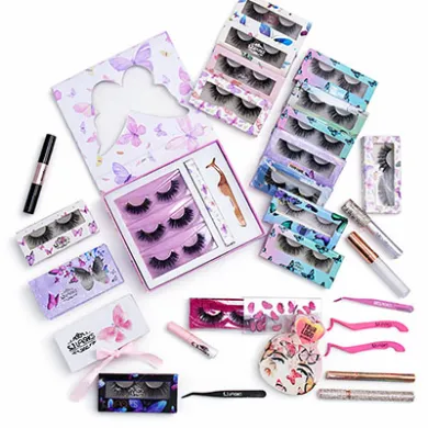 Why settle for boring lash boxes when your brand could fly higher with artistic butterfly designs?
