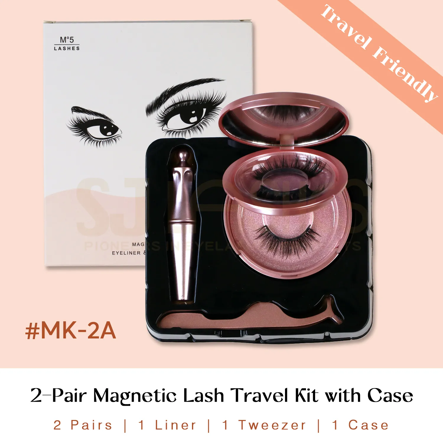 Magic Magnetic Christmas Lashes#MK-2A