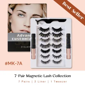Magic Magnetic Christmas Lashes#MK-7A