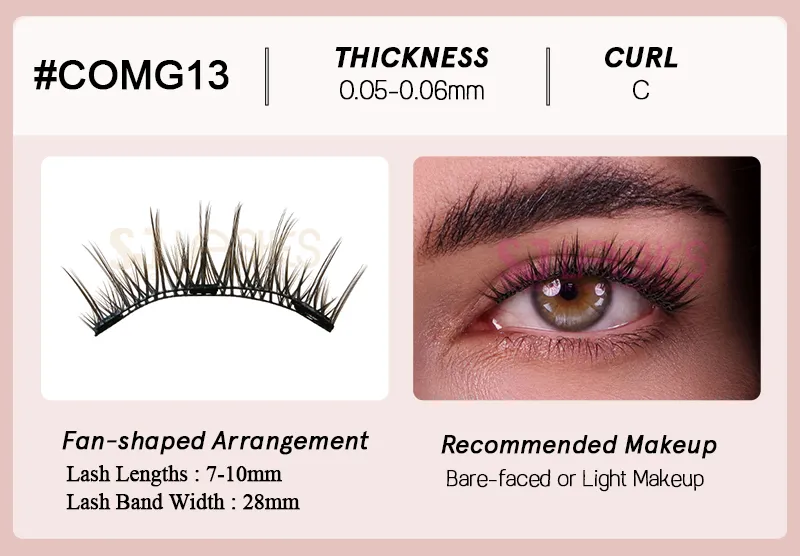 Magic Magnetic Christmas Lashes#COMG13