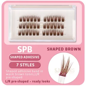 SPB · SHAPED ADHESIVE BROWN