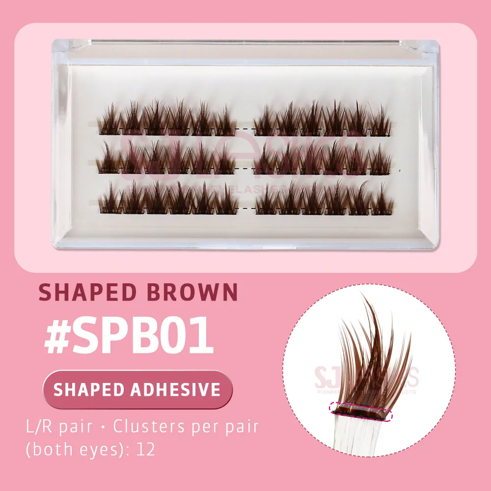 SPB · SHAPED ADHESIVE BROWN