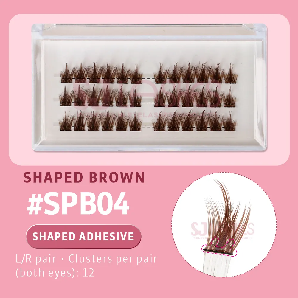 SPB · SHAPED ADHESIVE BROWN