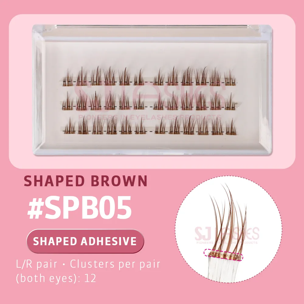 SPB · SHAPED ADHESIVE BROWN